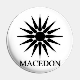 Macedon Symbol Pin