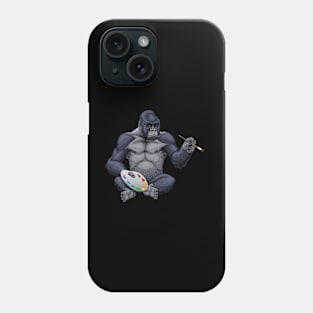 Painting Silverback Phone Case