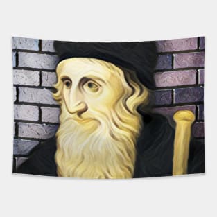 John Wycliffe Portrait | John Wycliffe Artwork 9 Tapestry