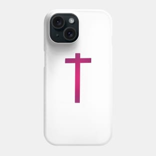 Pink Cross Phone Case