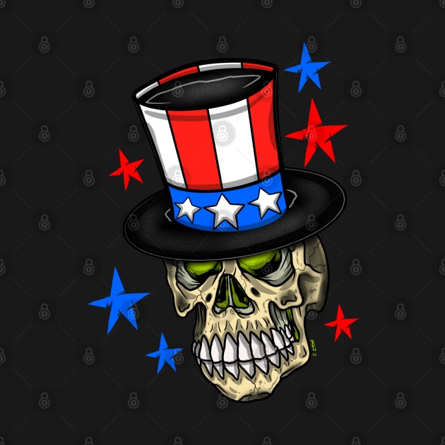 Patriot skull by Chillateez 