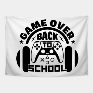 Game Over Back to School Tapestry