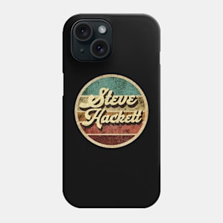 Tanatoraja, circle retro faded Steve Hackett Phone Case