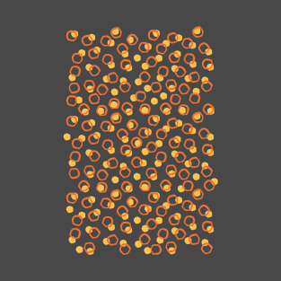 Funny orange and yellow dots T-Shirt