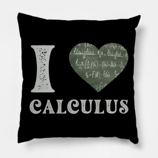 Funny women calculus teacher i love calculus Pillow