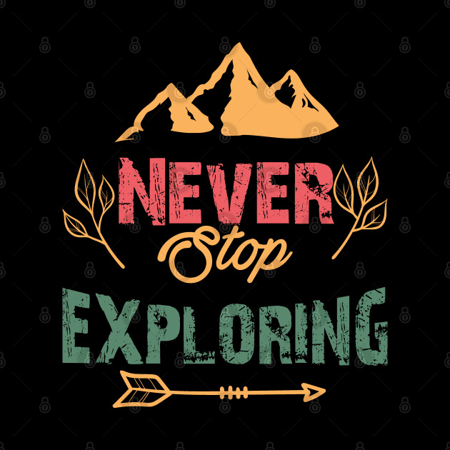 Never Stop Exploring by ManulaCo