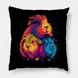 Guinea Pig Fathers Day Pillow