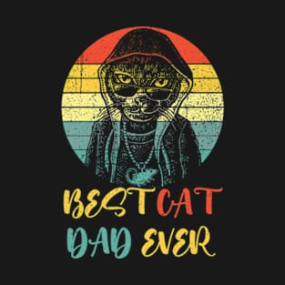 Best Cat Dad Ever Club 10 T-Shirt