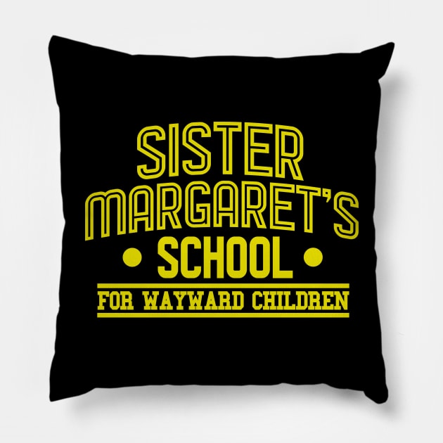 Sister Margarets School for Wayward Children Pillow by Meta Cortex