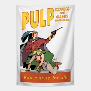 Pulp Space Opera Heroes Tapestry