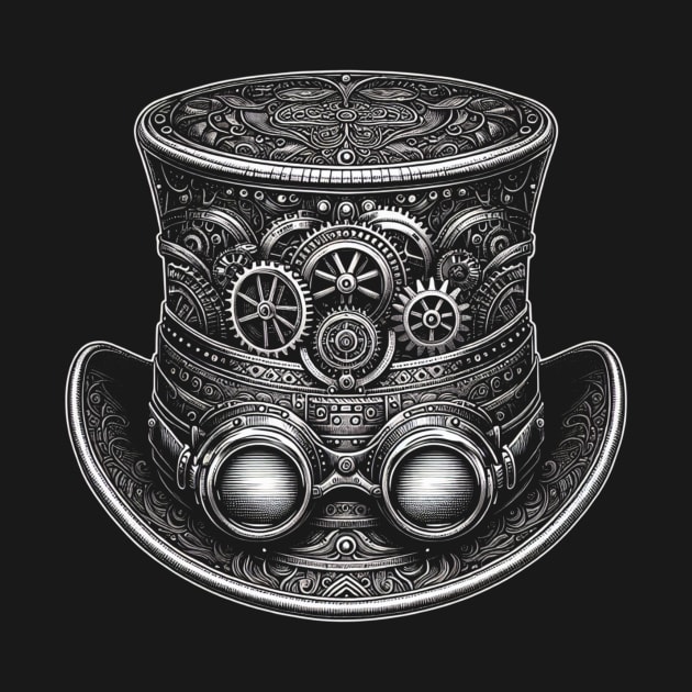 Steampunk Tophat by OddlyNoir