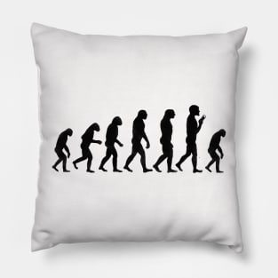 Funny Evolution Theory Humor Pillow