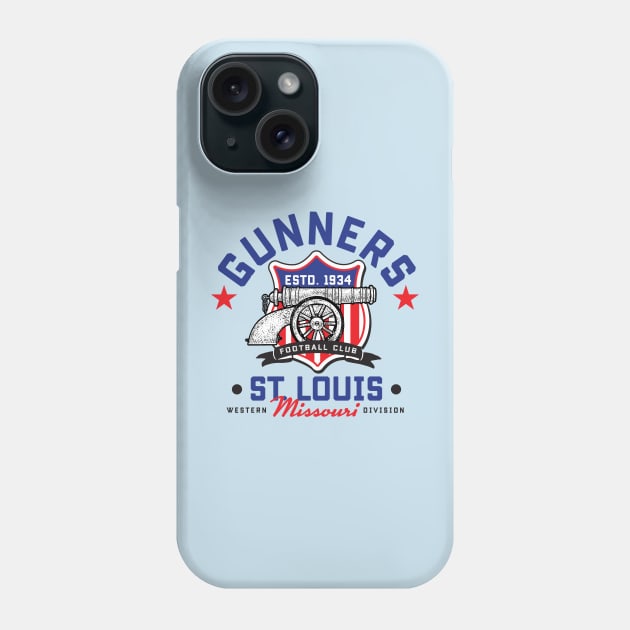 St. Louis Gunners Phone Case by MindsparkCreative