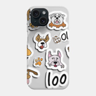 Cute funny dog arts Phone Case