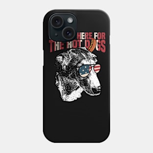 Borzoi Shirt Funny 4th of July Phone Case