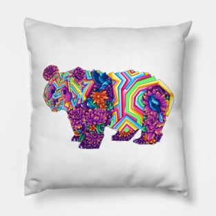 Trippy Panda Pillow