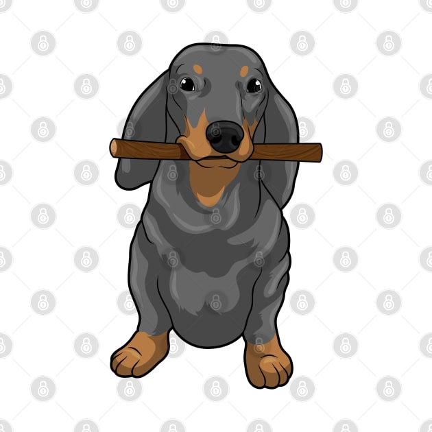 Dachshund Stick by Markus Schnabel