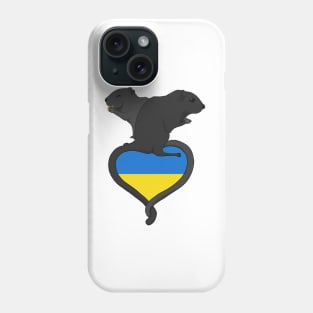 Gerbil Ukraine (dark) Phone Case