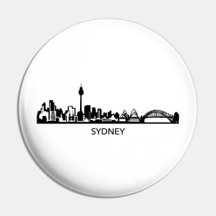 Sydney Skyline Pin