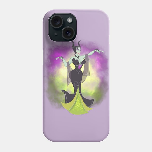 Runway Maleficent Phone Case by Psychofishes