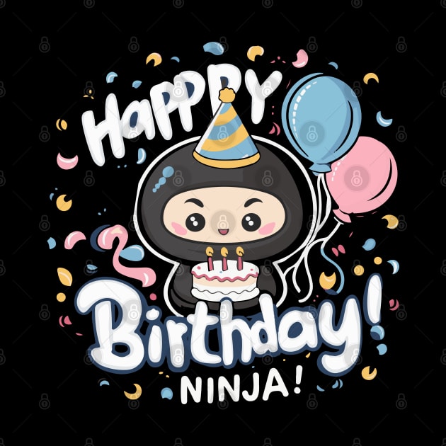 Cute Birthday Ninja by Moulezitouna