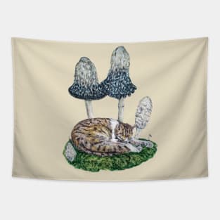 Cottagecore Calico Tapestry