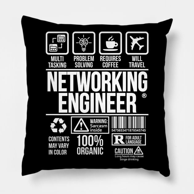 Networking engineer T-shirt | Job Profession | #DW Pillow by DynamiteWear