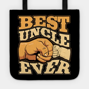 Best Uncle Ever Fist Bump Tote