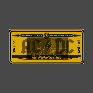 Promised Land License Plate T-Shirt