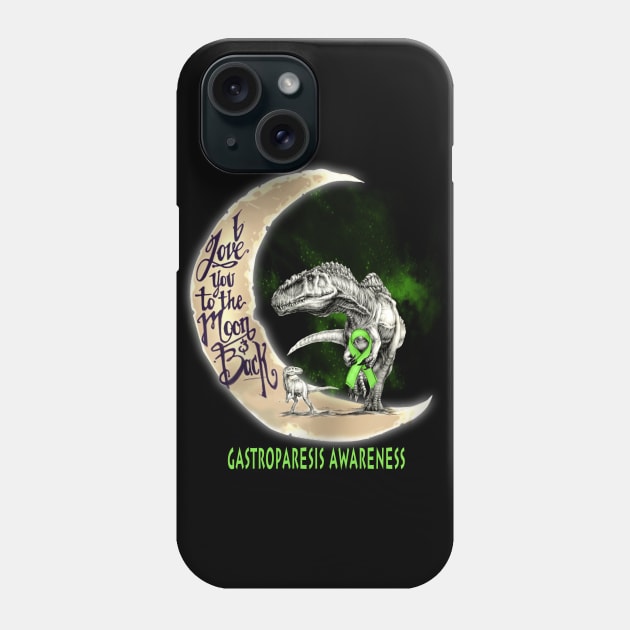 gastroparesis dinosaur sunflower Phone Case by TeesCircle