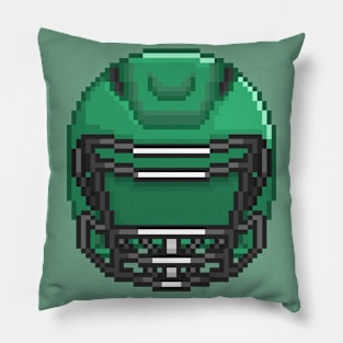 Helmet Dark Green Pillow