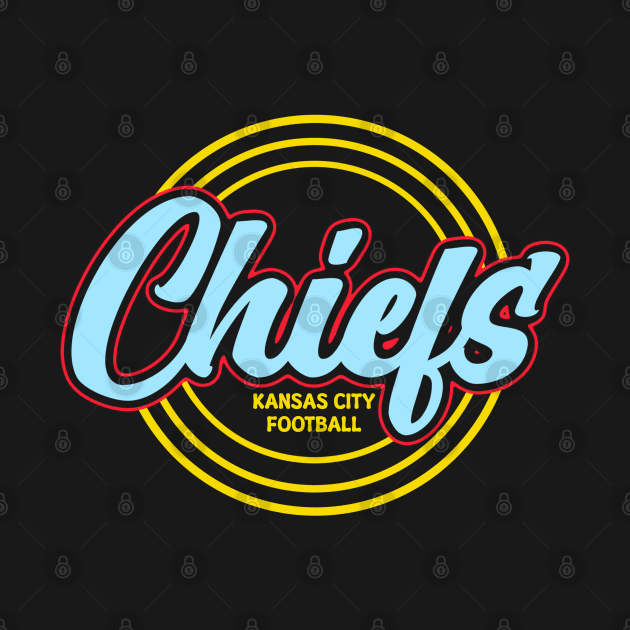 Kansas City Chiefs Football by Zivanya's art