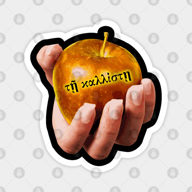 Chaos Magick Discordianism Eris Apple Of Discord Kallisti Chaos Magick Magnet Teepublic