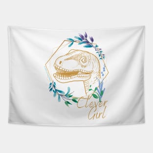 Clever Girl - Velociraptor Tapestry