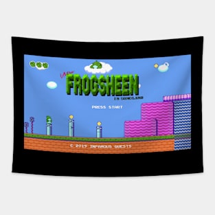 Frogsheen Title Screen Tapestry