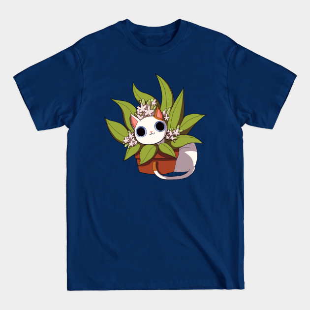 Discover Cat in a Plant - Cat - T-Shirt