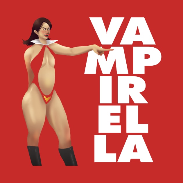 vampirella fanart by Folasade