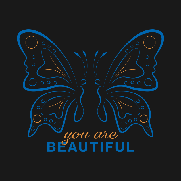 You Are Beautiful Butterfly by iamKaye