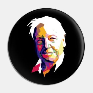 David Attenborough Pin