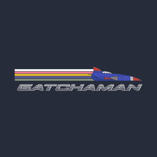 Battle of the  planets Ship Gatchaman G  Force Phoenix Rocket T-Shirt