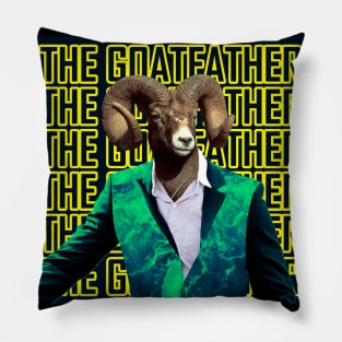 The Goatfather Streetwear Pillow