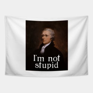 I'm not stupid - Alexander Hamilton Tapestry