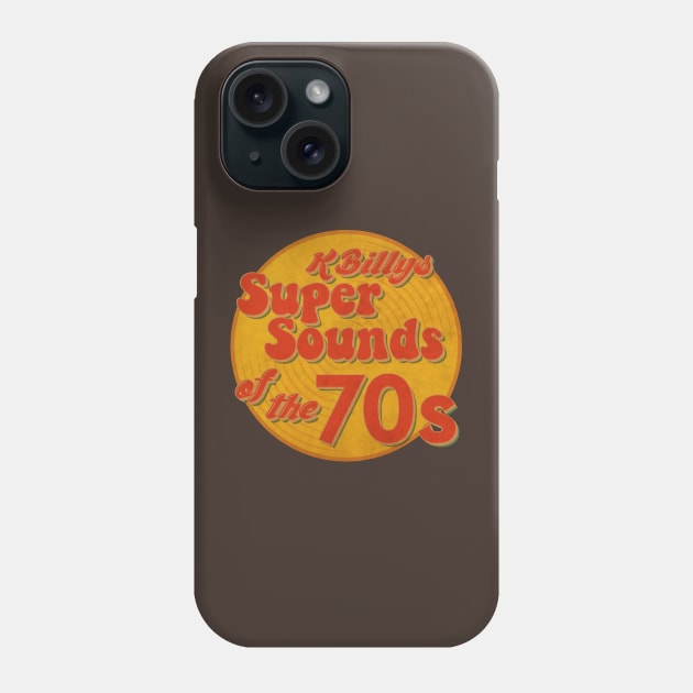 K-Billy Super Sounds of the Seventies Phone Case by Woah_Jonny