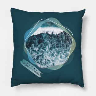 Ocean: The Power of Water Pillow