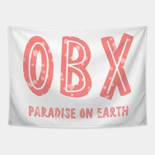 OBX - Paradise on Earth (Red-Dots) Tapestry