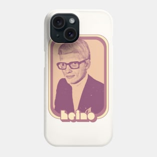 Heino // Retro Aesthetic Fan Art Design Phone Case
