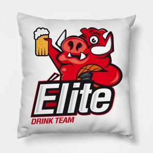 Elite drink team Pillow
