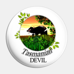 Tasmanian Devil Pin