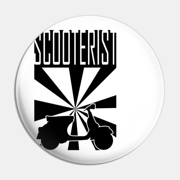 Scooterist Pin by Skatee