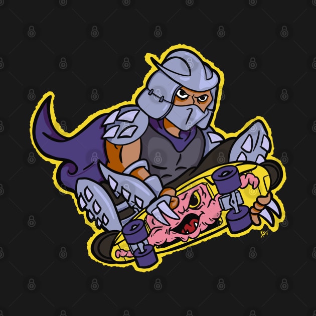 Master Shredder by PrettyGoodPosters